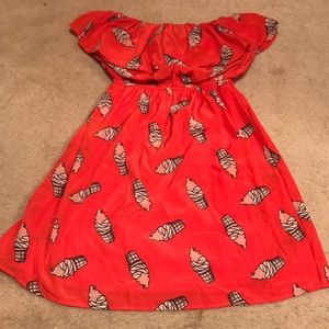 Strapless summer dress- Sz Small